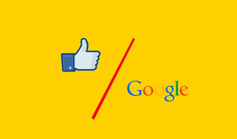facebook-google. Diseño web valencia